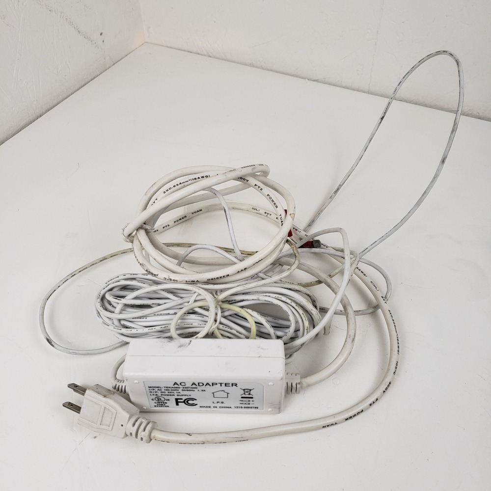 Handicare Stairlift Minivator AC Adapter Power Supply TEKA060-3301000 White